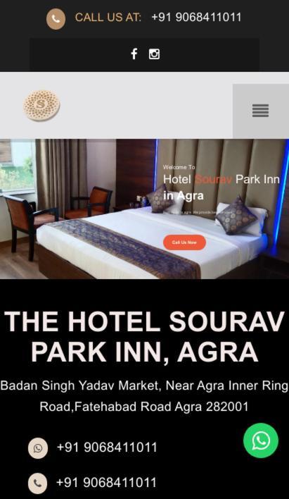 Hotel Sourav Park Inn Agra Agra  Esterno foto